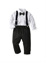Boys Formal Outfit 1st Birthday Wedding Boys Bow Tie Clothing