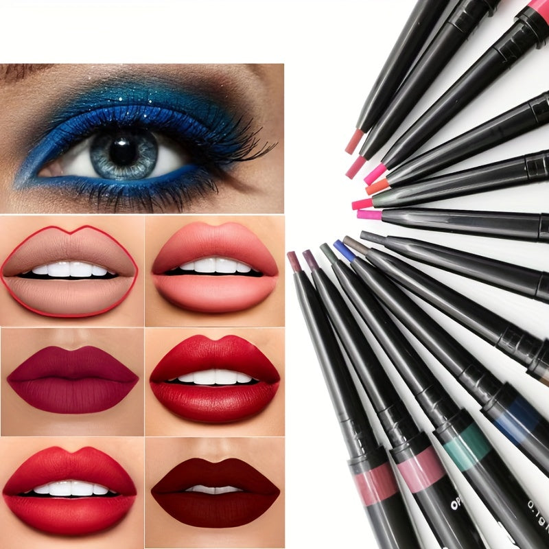 Waterproof Matte Lipstick Pen Set Long Lasting Easy to Wear Non Stick Cup