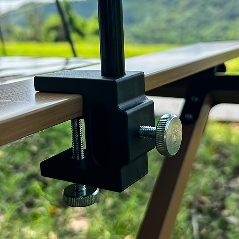 Folding Lamp Pole Collapsible Aluminum Lantern Stand Camping Light Holder