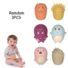 Baby Bath Toys Animal Sprayer Sensory Tub Toys for Toddlers Water Play