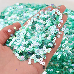 2000pcs 4mm Austrian Sequin DIY Embroidery Sequin Wedding Decor