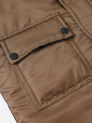 Teen Winter Coat with Detachable Hood, Casual Pockets