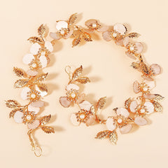 Leaf Flower Headband Hair Decoration For Women Wedding