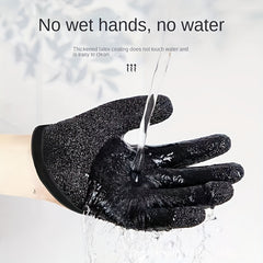 Professional Anti-slip Fishing Gloves Waterproof Fisherman Catch Fish Gloves