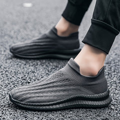 Men's Soft Breathable Slip On Running Shoes