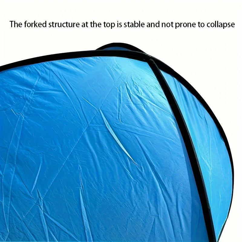 Portable Beach Tent 2-3 Adults UPF 50 Lightweight Shelter for Camping