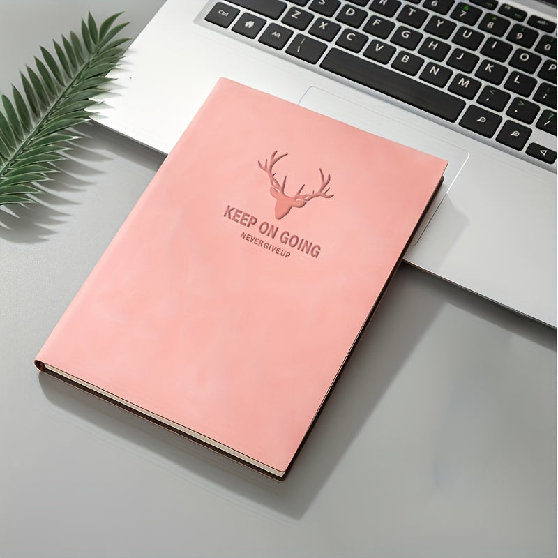 200 Pages A5 Leather Notebook