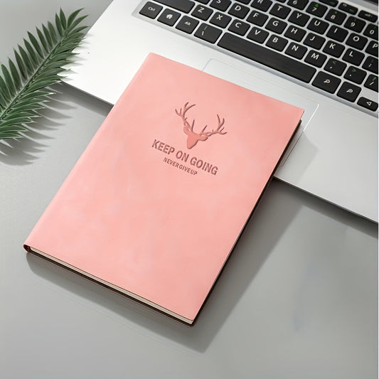200 Pages A5 Leather Notebook