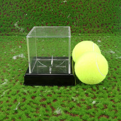 Baseball Display Case Glass Ball Collection Box Baseball Holder