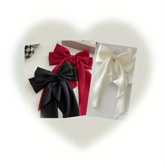 3pcs Big Bow Hair Clips for Girls