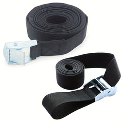 Heavy Duty Ratchet Strap with Metal Buckle - Cargo Binding