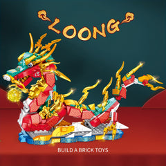 506pcs Kids Dragon Building Set - Educational Blocks