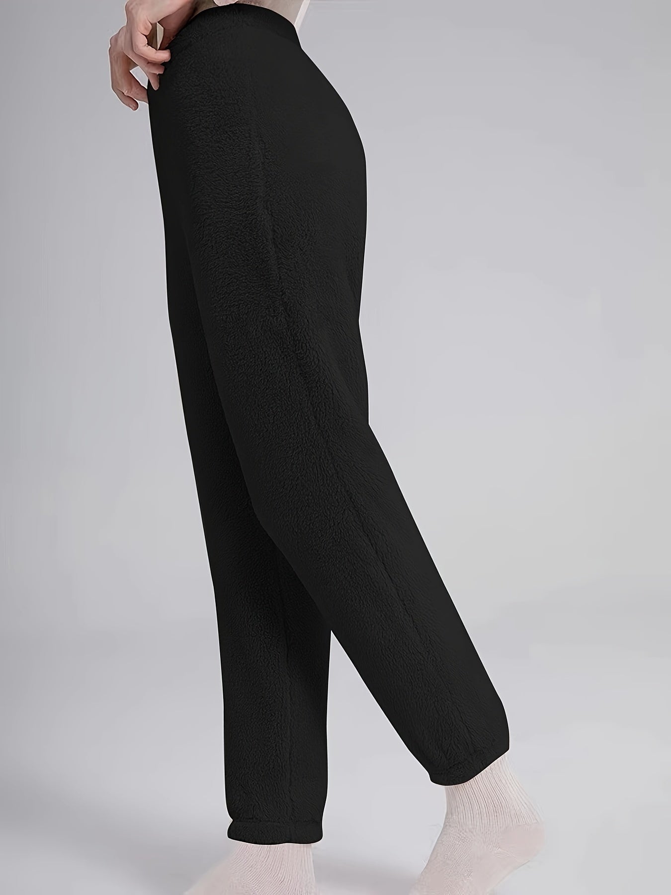 Warm & Cozy Fuzzy Sleep Bottoms Women's Sleepwear