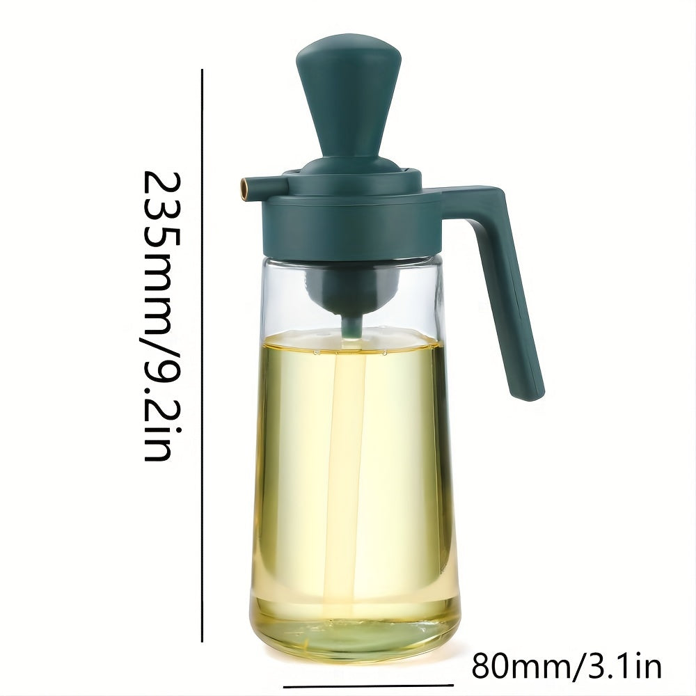 Glass Dispenser Bottle for Kitchen Outdoor BBQ Camping Picnics