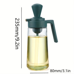 Glass Dispenser Bottle for Kitchen Outdoor BBQ Camping Picnics