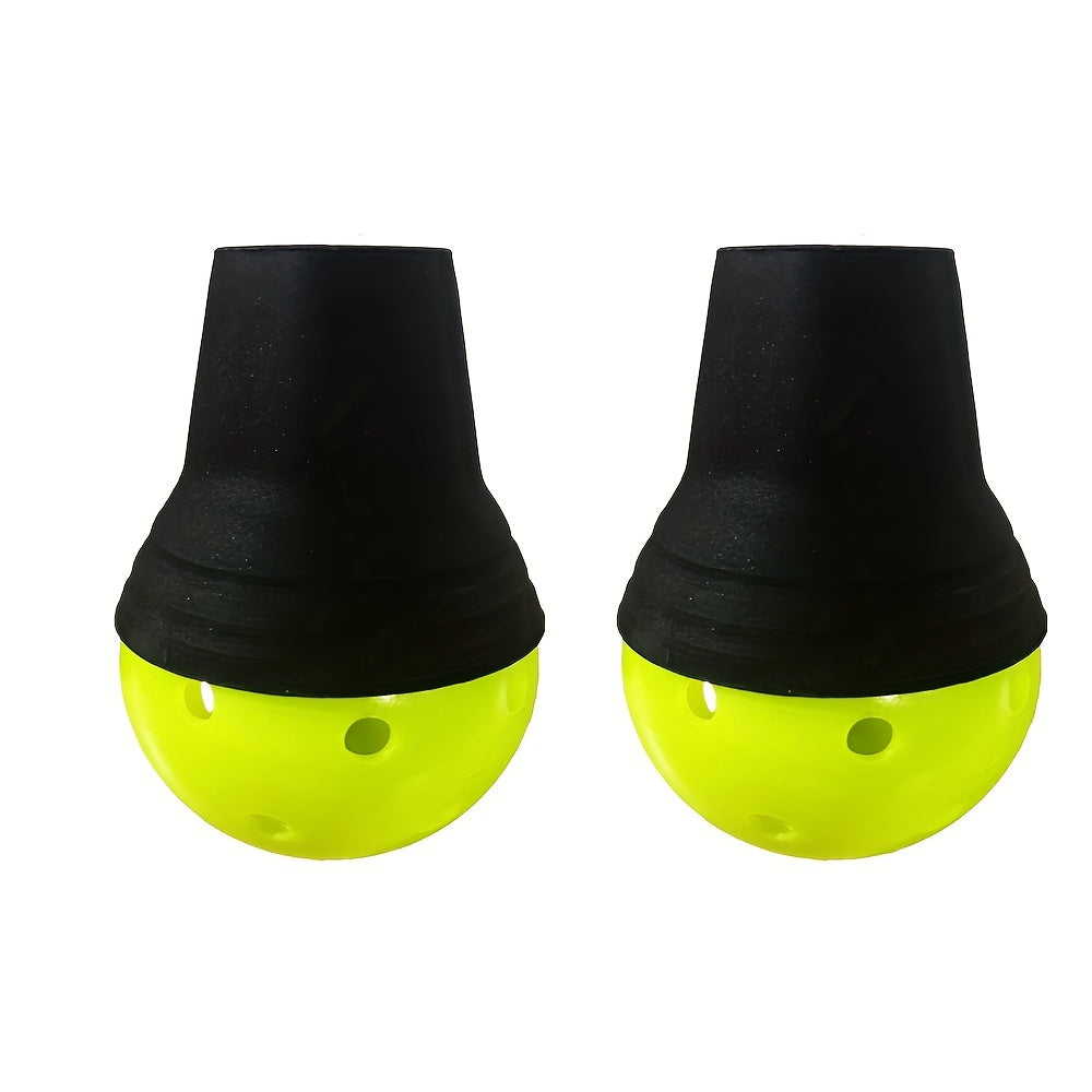 2pcs Silicone Pickleball Retriever Easily Retrieve Balls