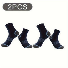 10 Pairs Men's Outdoor Running & Basketball Ankle Socks