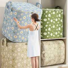 Clothes Quilt Storage Bag With Durable Handles Waterproof Moving Bag