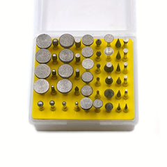 50pcs Diamond Coated Grinding Head Burrs Set for Rotary Tool