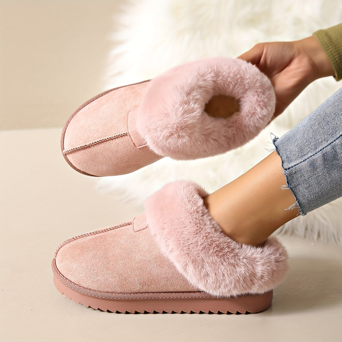 Women's Winter Snow Shoes Non-slip Thickened Warm Ankle Boots
