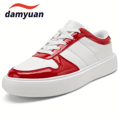 Men's Platform Skate Shoes Lace Up Breathable