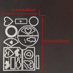 1pc Metal Cutting Dies Scrapbooking Paper Craft Album Card Punch Art Dies