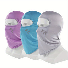 3pcs Summer Reflective Cross Face Mask for Outdoor Sports