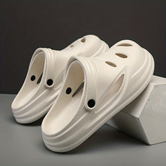 Men's Lightweight Comfy Clogs Hollow Out Non Slip Garden Shoes