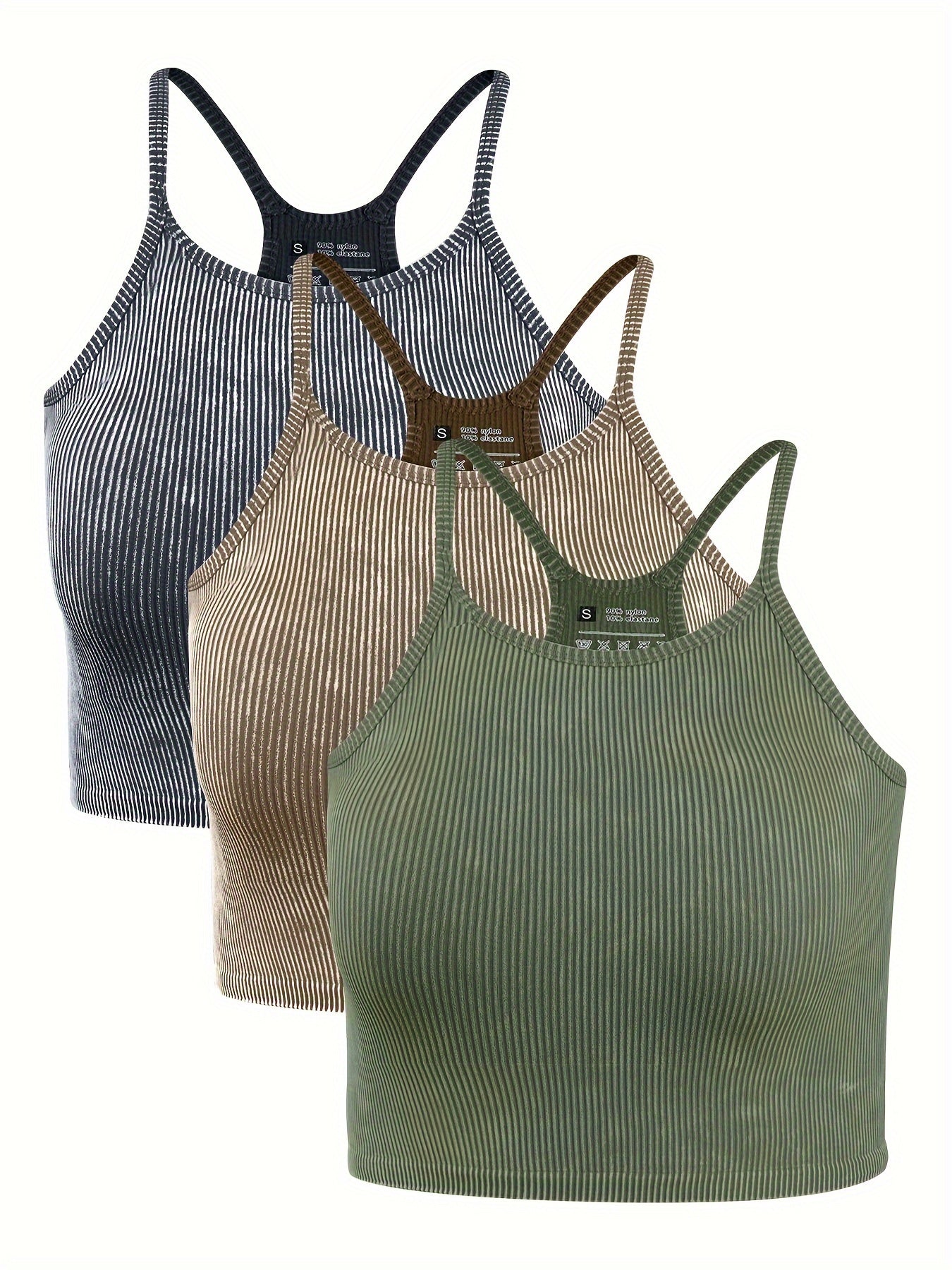 Yoga Sleeveless Crop Tank Top Women's Activewear