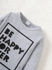 Baby Casual Be Happy Long Sleeve T Shirt