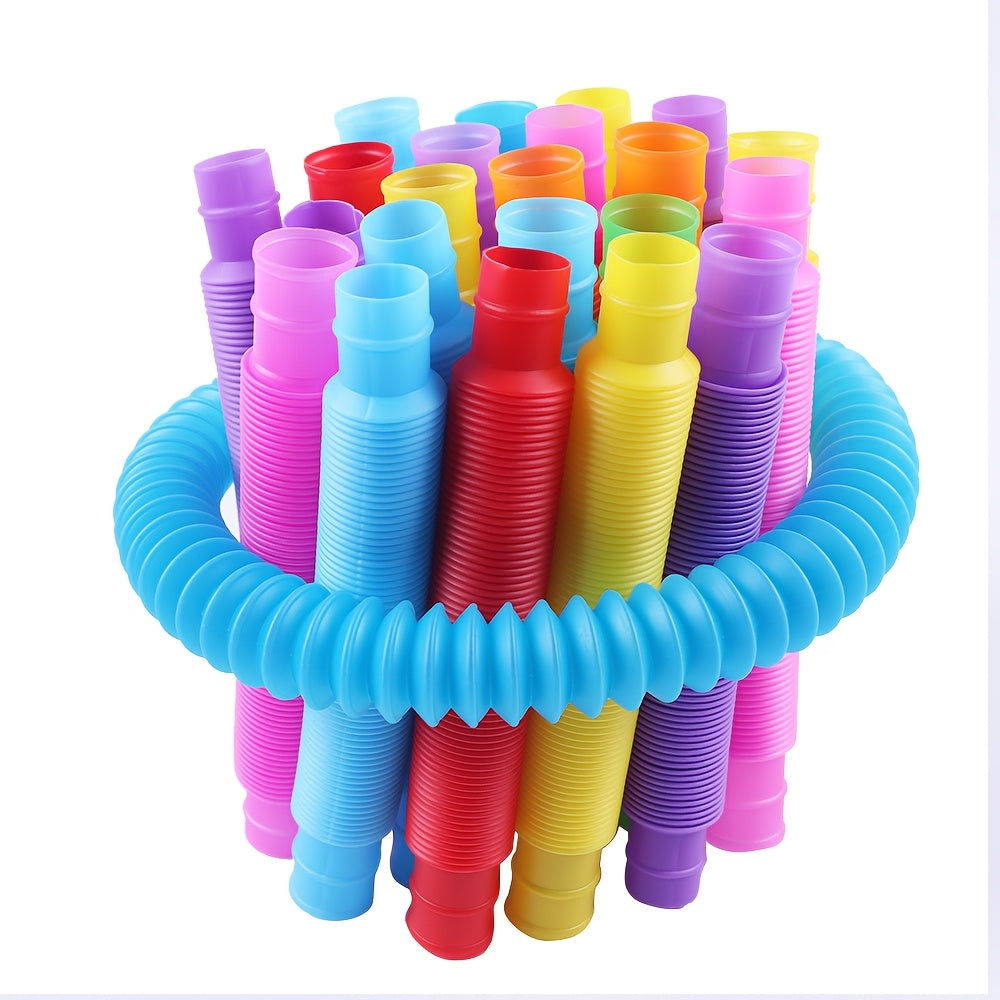Colorful Elastic Spiral Tube Toys for Kids & Adults
