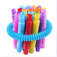 Colorful Elastic Spiral Tube Toys for Kids & Adults