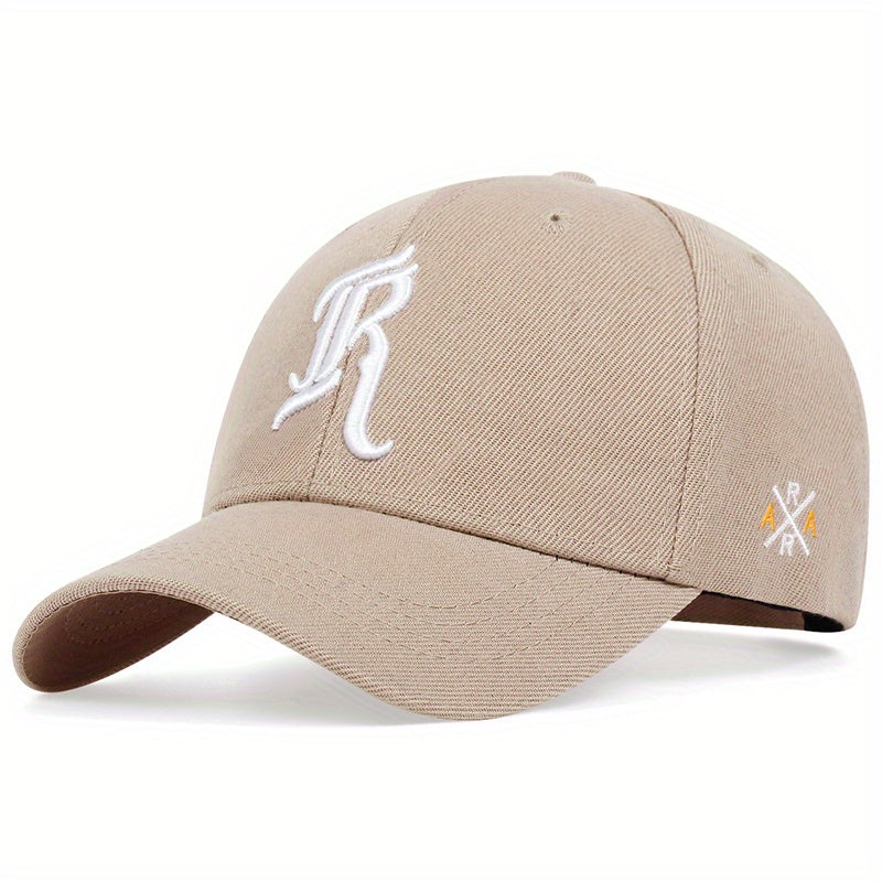 Men's Sports R Letter Baseball Cap