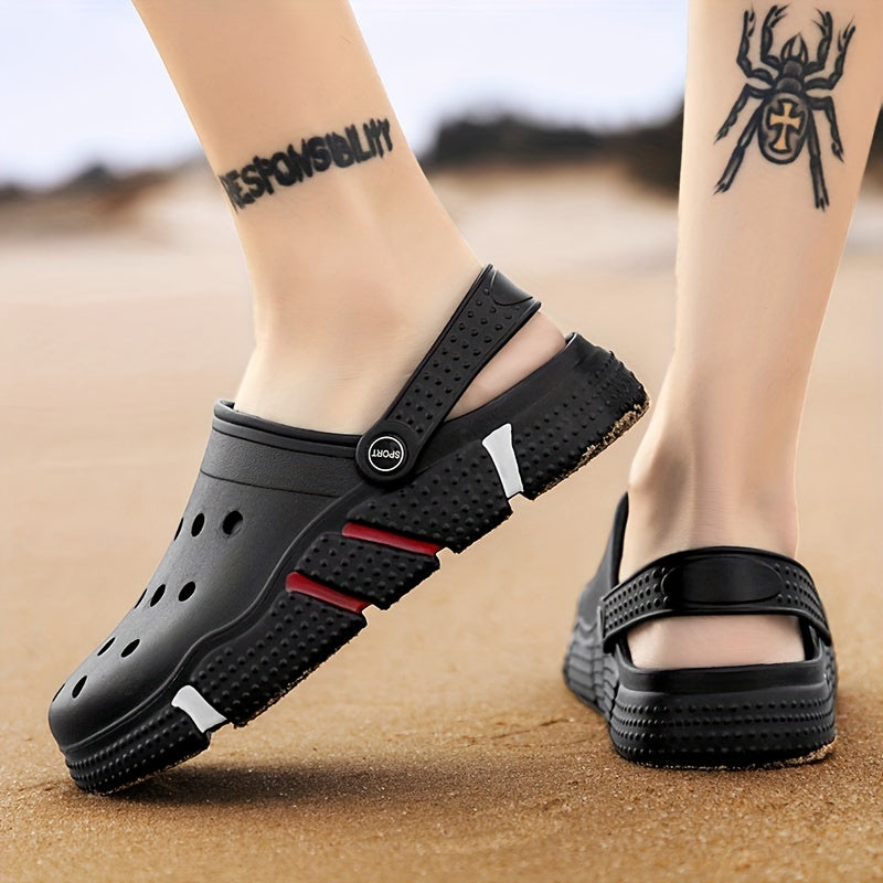 Men's Closed Toe Clogs Soft Sole Sandals