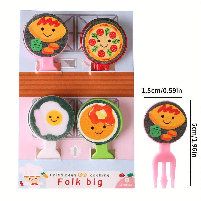 Animal Fruit Forks Kids' Creative Set Holiday Party Tableware