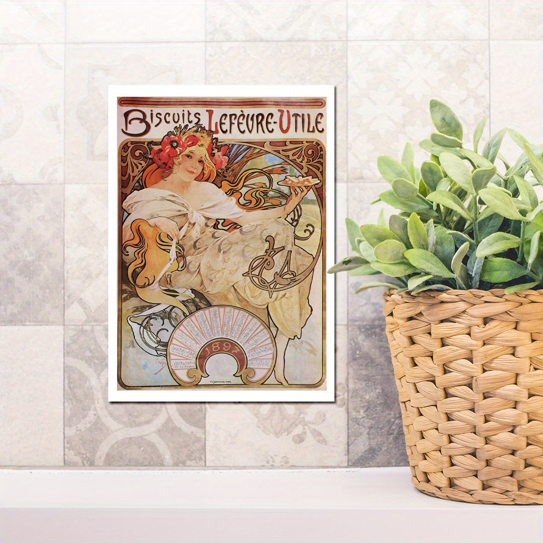 French Art Beauty Wall Sticker Kids Room Decor Gift Home Decor No Frames