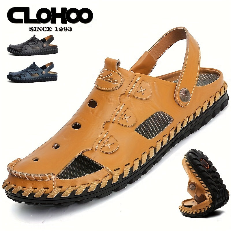 Men's Durable Hiking Sandals Comfy Beach Water Shoes