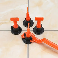 Ceramic Tile Leveling System Kit with Plastic Wrench