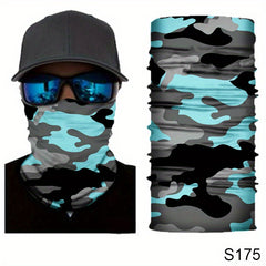 Bandana Balaclava Buff Neck Warmer Cycling Motorcycle Windproof Camouflage Mask