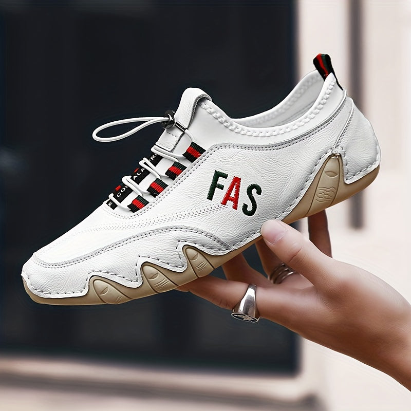 Men's No Tie Sneakers Casual Walking Shoes