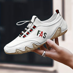 Men's No Tie Sneakers Casual Walking Shoes
