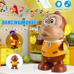 Interactive Dancing Monkey Toy with Music & Lights Swing Walk Nod