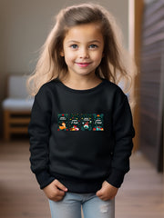 Christmas Manga Sweatshirt for Kids