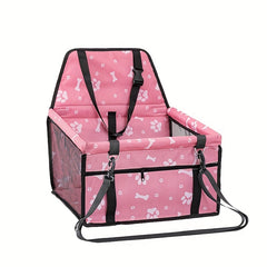 Oxford Cloth Dog Footprint Pet Car Bag Travel Pet Bag Cat Car Carrier