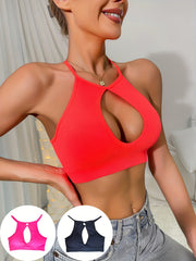 3pcs Wireless Cut Out Intimates Bras Women's Lingerie