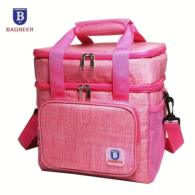 BAGNEER Insulated Lunch Bag Waterproof Cooler Green