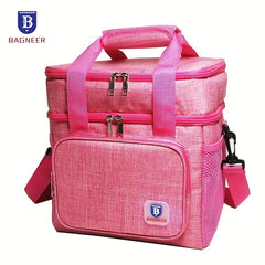 BAGNEER Insulated Lunch Bag Waterproof Cooler Green