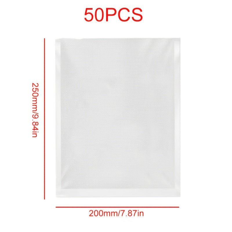 50pcs Vacuum Bags For Food Preservation BPA Vacuum Packaging Bags