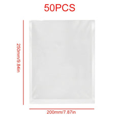 50pcs Vacuum Bags For Food Preservation BPA Vacuum Packaging Bags