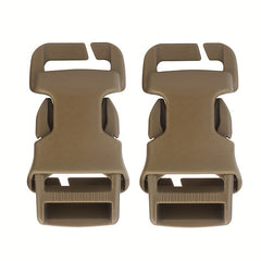 2pcs Detachable Buckles Molle Webbing Buckle Clip Backpack Accessories
